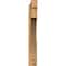 Ekena Millwork Imperial Block Rough Sawn Outlooker, Western Red Cedar, 6"W x 34"D x 40"H OUT06X34X40IMP05RWR - alternate 2